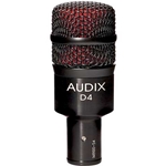 Audix D4, MIC, DYN INST, CLIP & POUCH