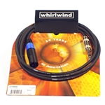Whirlwind STM06, Cable - Adapter, 1/4" TRSM to XLRM, 6'