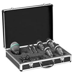 AKG DRUMSET CONCERT 1 , High-Performance Drum Microphone Set,
