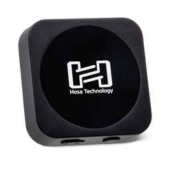 Hosa IBT-402, Drive Bluetooth Audio Interface, Transmitter/Receiver, Stereo 3.5 mm TRS Jack
