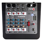 Allen & Heath ZED6, 2 Mic/Line with Active DI, 2 Stereo Inputs, 2-band EQ