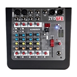 Allen & Heath ZED6FX, 2 Mic/Line with Active DI, 2 Stereo Inputs, 2-band EQ