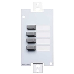 Ashly WR-2, Wall Remote, 4-position pushbutton select, (Decora style)