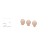 Audio-Technica AT8171-TH, Windscreens for (3-pack),beige