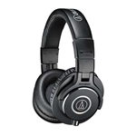 Audio-Technica ATH-M40X, Closed-back dynamic monitor headphones, detachable cables