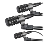 Audio-Technica ATM230PK, Hypercardioid Dynamic Instrument microphone, 3 pack of mics
