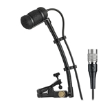 Audio-Technica ATM350UCW, Cardioid condenser instrument microphone for Wireless