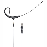Audio-Technica BP892XCH, MicroSet omnidirectional condenser headworn microphone, cH-style, black