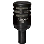 Audix D6, MIC, DYN, SUB IMPULSE, INST, BLK