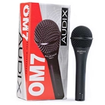 Audix OM7, MIC, DYN, VOCAL, OM7, WITH CLIP & POUCH.