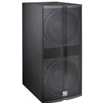 Electro-Voice TX2181, 1000 watts, dual 18-inch passive subwoofer