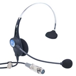 Clear-Com CC-26K-X4, Headset: Single ear, Light weight, XLR (F) 4 Pin  with Dynamic Mic