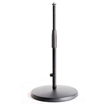 K&M 23323, Table/Floor Microphone Stand, Black