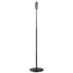 K&M 26085, One-Hand Microphone Stand, Black