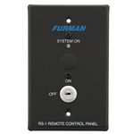 Furman Pro RS-1, System Control Panel, Maintained Key Switch