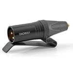 DPA DAD6001-BC, Adapter: MicroDot to 3-pin XLR with Belt Clip