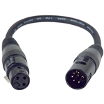 American DJ AC5PM3PFM, 5 PIN MALE XLR TO 3 PIN