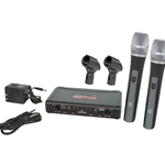 Galaxy Audio EDXR/HH38D dual handheld system, Frequency D: 584-607 MHz