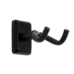 Gator Cases GFW-GTR-HNGRBLK, Frameworks Wall Mounted Guitar Hanger with Black Mounting Plate