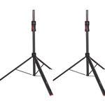 Gator Cases GFW-ID-SPKRSET, Set of (2) Frameworks ID Series Adjustable Speaker Stands with Lift Assistance