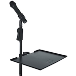 Gator Cases GFW-SHELF1115, Gator Frameworks large microphone stand clamp-on utility shelf