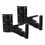 Gator Cases GFW-SPK-WM100, Frameworks Adjustable Wall Mountable Speaker Stands, Pair