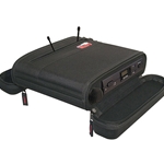 Gator Cases GM-1WEVAA, EVA Foam Case for A Single Wireless Mic System; half rack