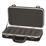 Gator Cases GM-6-PE, ATA Molded 6 Slot Microphone Briefcase
