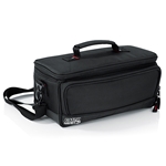 Gator Cases G-MIXERBAG-1306, Padded Nylon Bag Custom Fit for the Behringer X-AIR series Mixers; 13.1" X 6.25" X 6"