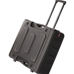 Gator Cases G-PROR-4U-19, Pro-Series Molded Rack Case; 4U, 19" Deep; w/ Handle & Wheels