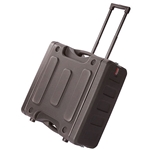 Gator Cases G-PROR-6U-19, Pro-Series Molded Rack Case; 6U, 19" Deep; w/ Handle & Wheels