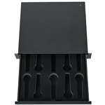 Gator Cases GRW-DRWMIC10, Rack Drawer; 14.2" Deep; Lockable; Interior has Insert for 10 Microphones; 2U