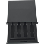 Gator Cases GRW-DRWWRLSS, Gator Rackworks Rack Drawer; 14.2" Deep;  for 4 Wireless Microphones; 2U