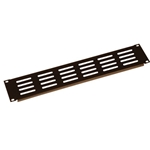 Gator Cases GRW-PNLVNT2, Gator Rackworks Slotted Panel; Elongated Vent Holes; 1.2mm; 2U