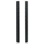 Gator Cases GRW-RACKRAIL-10U, Gator Rackworks Rack Rail Set; 10U Tapped 10-32