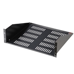 Gator Cases GRW-SHELFVNT3, Gator Rackworks Utility Shelf; 17" Deep; 3U; w/ Elongated Vent Holes