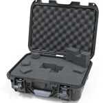 Gator Cases GU-1510-06-WPDF, Black waterproof injection molded case  15" x 10.5" x 6.2". DICED FOAM