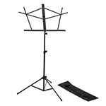 Gator Cases RI-MUSICSTD1, Rok-It Folding Sheet Music Stand with Detachable Bookplate