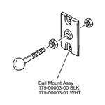 JBL 179-00003-00 CONTROL 23 Black Invisiball Assembly