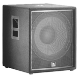 JBL JRX218S, 18" passive compact subwoofer