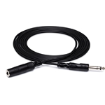 Hosa HPE-310, Headphone Extension Cable, 1/4 in TRS to 1/4 in TRS, 10 ft