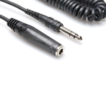 Hosa HPE-325C, Headphone Extension Cable, 1/4 in TRS to 1/4 in TRS, 25 ft