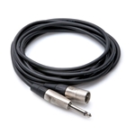 Hosa HPX-003, Pro Unbalanced Interconnect, REAN 1/4 in TS to XLR3M, 3 ft