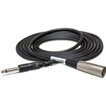 Hosa PXM-110, Unbalanced Interconnect, 1/4 in TS to XLR3M, 10 ft