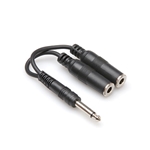Hosa YPP-111, Y Cable, 1/4 in TS to Dual 1/4 in TSF