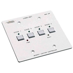 Leviton N0404-CP0, Remote Memory Control Panel with 4 Programmable Scenes