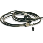 Lex Products 50123B, E-String, 12/3 3 Outlet 15A Edison Plug 25' Black