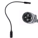 Littlite 18X-LED, LED 18" Gooseneck, 3-PIN XLR Connector