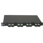 Fischer Amps ALC-89, 19 inch rackmount charger for 8 9V NiMH batteries.