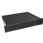 Lowell UDE-314, Rackmount Utility Drawer, 3U x 14.437inD, 50lbs capacity